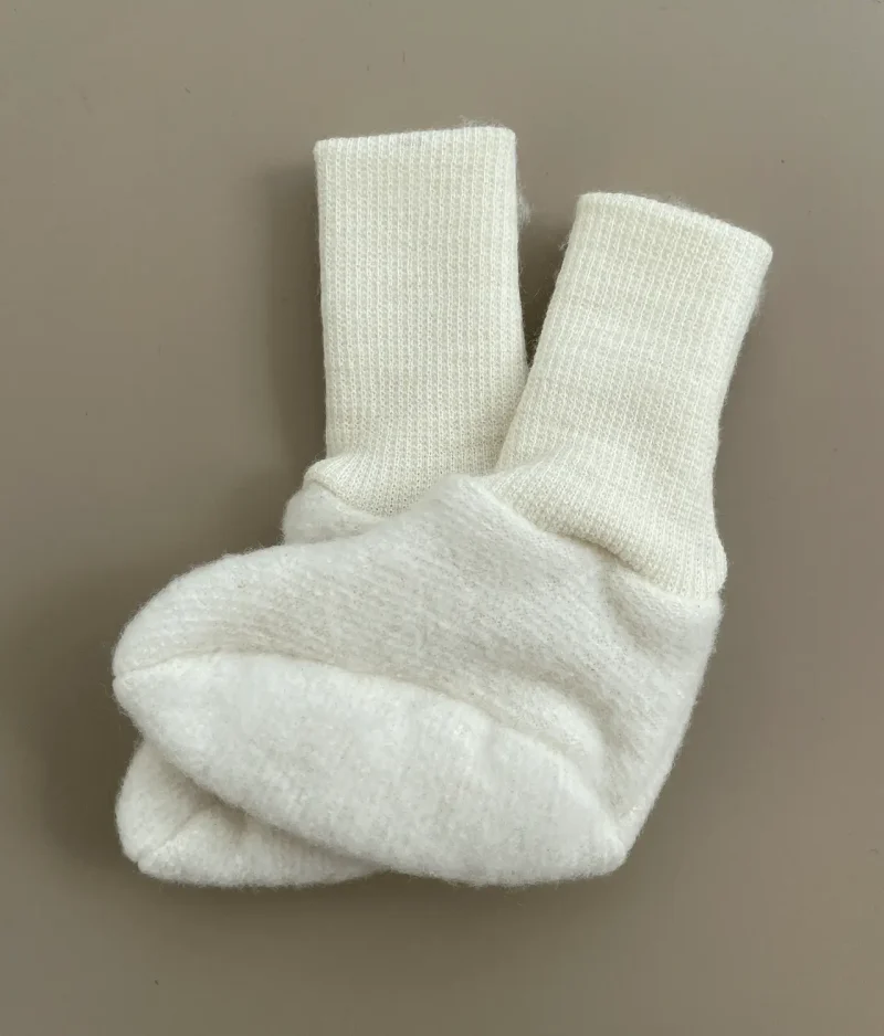 Cosilana slofjes baby biologisch natur productafbeelding