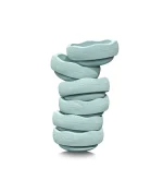 Stapelstein ocean 6 stuks productafbeelding