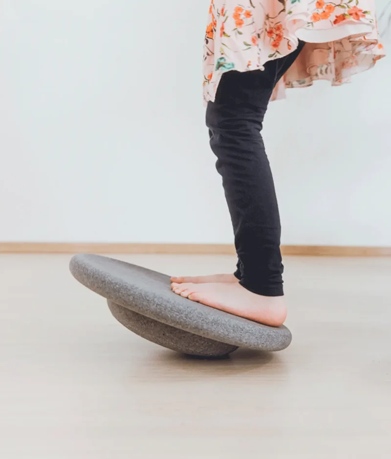 Stapelstein balansbord grijs sfeerafbeelding