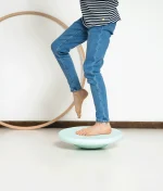 Stapelstein balansbord balanceren mint Stapelstein balansbord mint sfeerafbeelding