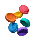 Stapelstein regenboog classis set 6 stuks vliegend