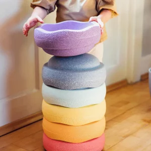 Stapelstein pastel set 6 stuks sfeerafbeelding