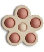 Press toy Flower Mushie Blush Productafbeelding