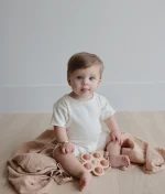 Press toy Flower Mushie Blush extra afbeelding