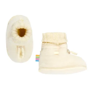 Baby slofjes wol fleece biologisch joha