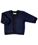 vest wol/fleece joha blauw