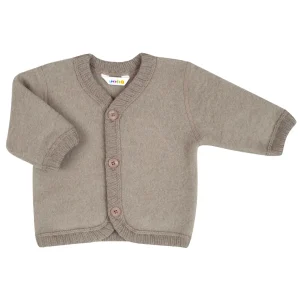 Wollen vest sesam Joha