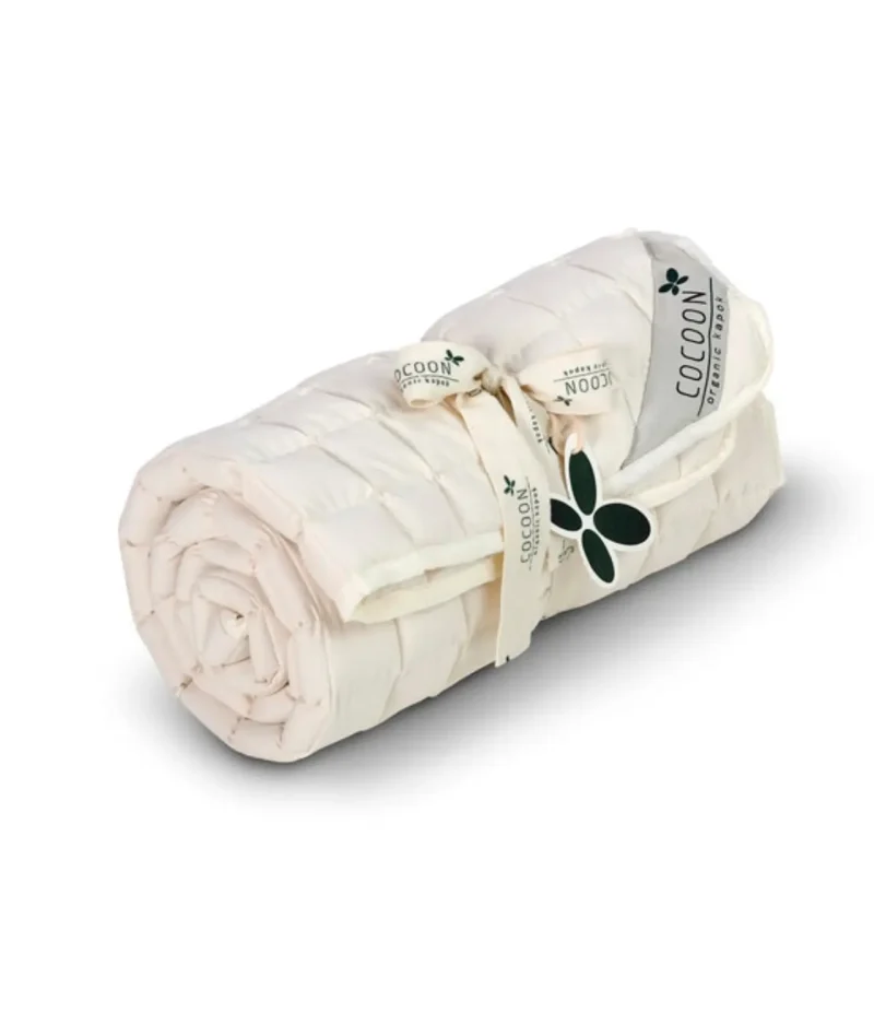 Matrasbeschermer kind biologisch kapok