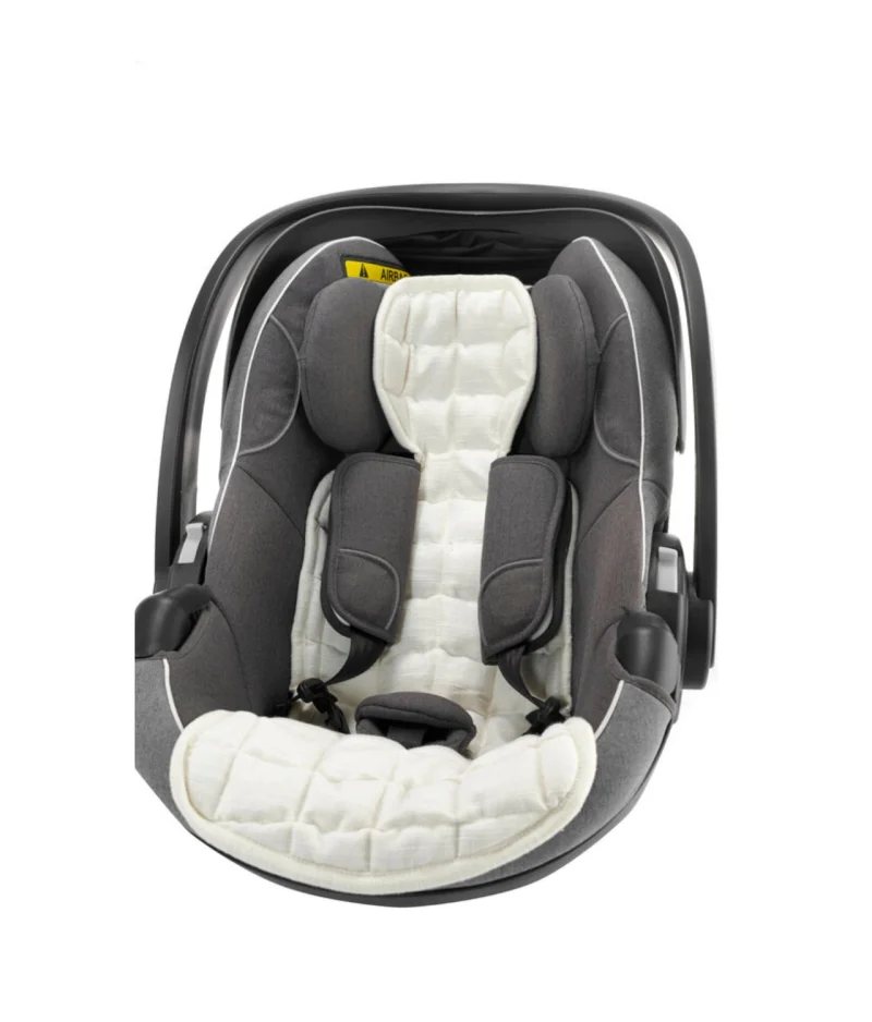 kussen autostoel beige