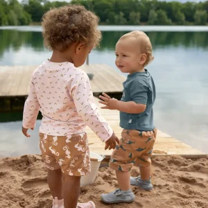 Lässig - UV Zwembroek - Whale caramel - sfeerbeeld