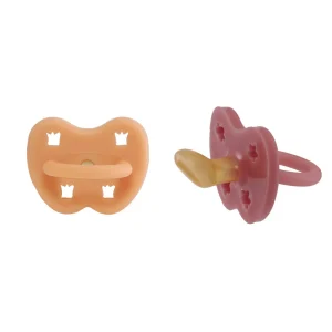 Hevea spenen - Apricot Crush & Berry Blush - 2 pack