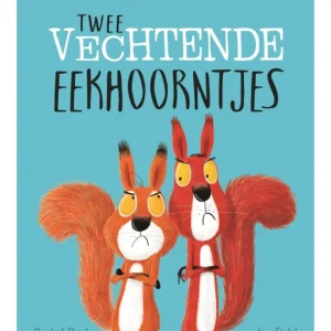 Twee vechtende eekhoorntjes - Rachel Bright - Boek