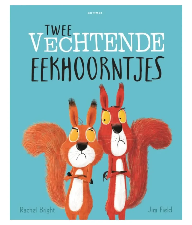 Twee vechtende eekhoorntjes - Rachel Bright - Boek