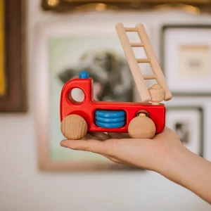 Bajo- Brandweerauto - hout