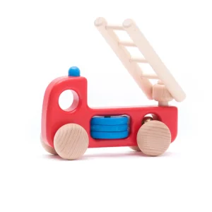Bajo - Houten Brandweerwagen