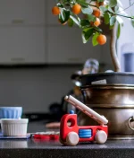 Bajo - Houten Brandweerauto