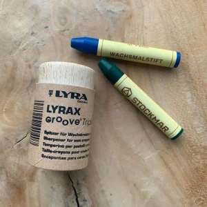 Lyra Houten puntenslijper voor Waskrijtjes