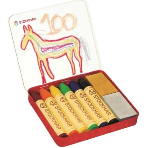 Stockmar - Regenboog set met Goud & Zilver